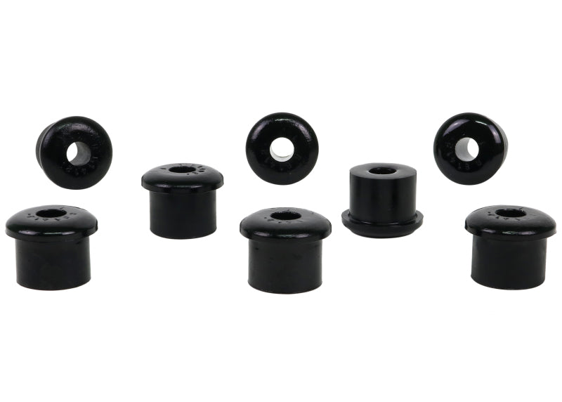 Whiteline 10/65-73 Ford Mustang Rear Spring Eye Rear and Shackle Bushings (35mm OD/15mm ID) Spring Insulators Whiteline