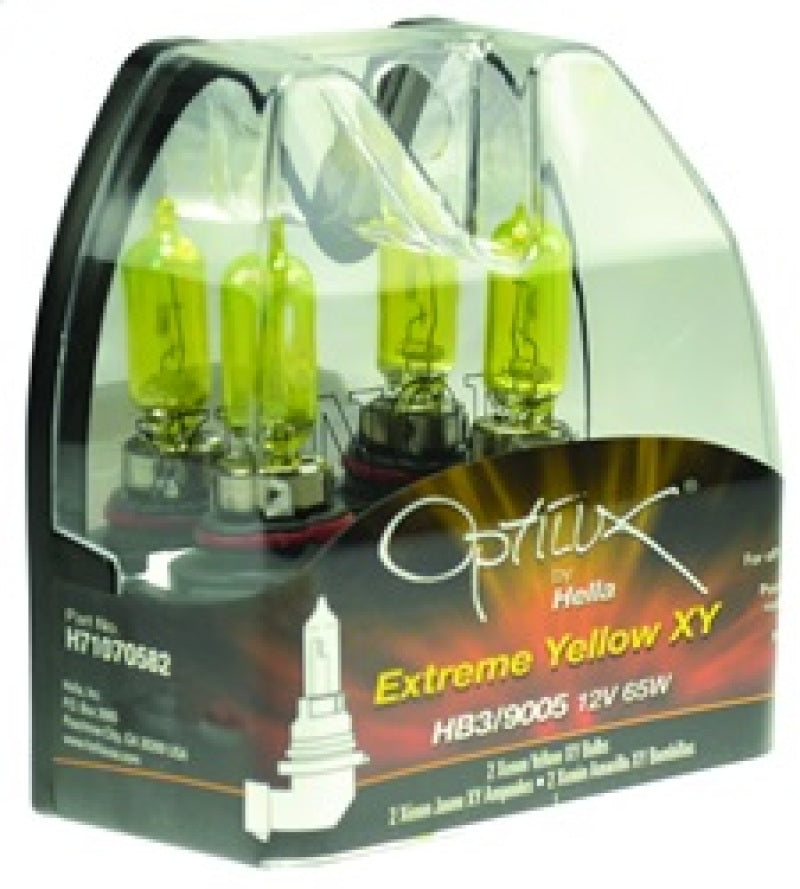 Hella Optilux HB3 9005 12V/65W XY Xenon Yellow Bulb Bulbs Hella
