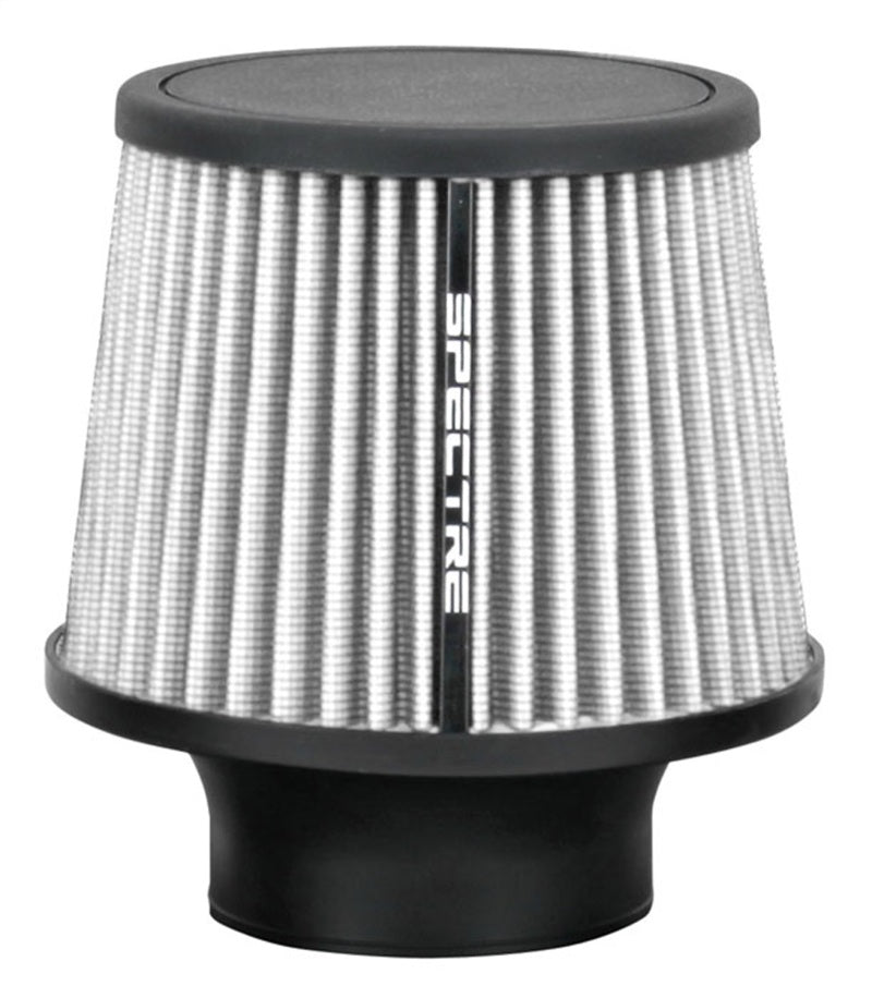 Spectre Conical Air Filter / Round Tapered 3in. - White Air Filters - Universal Fit Spectre