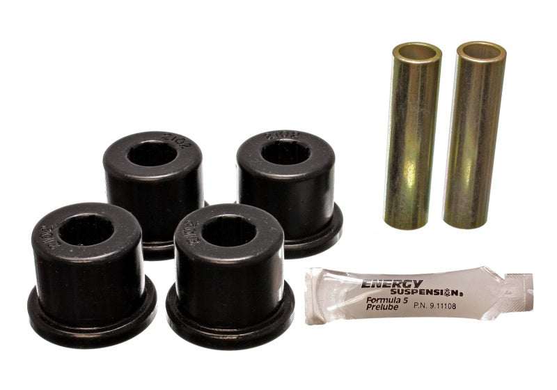 Energy Suspension Frame Shackle Set - Black Bushing Kits Energy Suspension