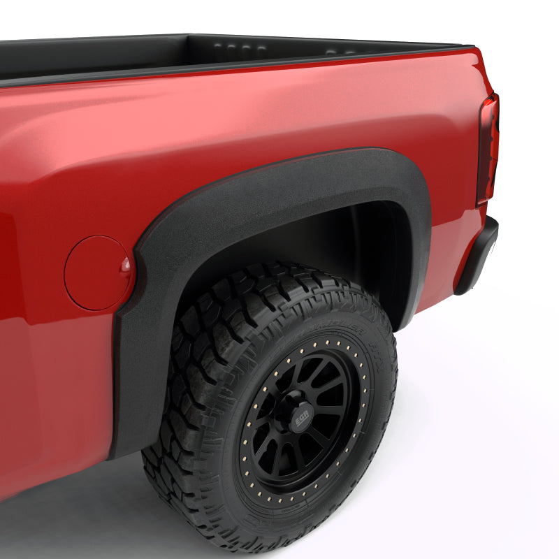 EGR 07-13 Chevrolet Silverado 1500 69.3in Bed Standard Style Fender Flares(Set of 4)- Textured Black Fender Flares EGR