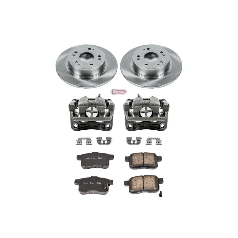 Power Stop 09-10 Acura TSX Rear Autospecialty Brake Kit w/Calipers Brake Kits - OE PowerStop