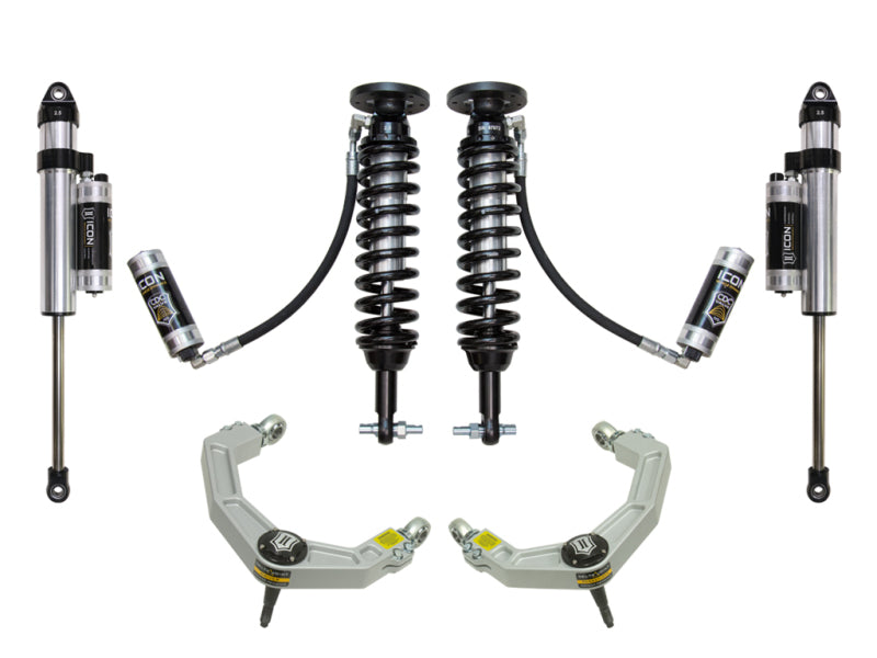 ICON 2014 Ford F-150 2WD 1.75-2.63in Stage 5 Suspension System w/Billet Uca Coilovers ICON