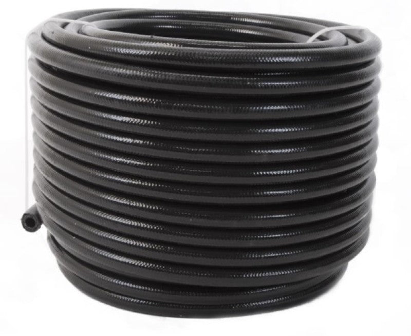 Aeromotive PTFE SS Braided Fuel Hose - Black Jacketed - AN-06 x 16ft Hoses Aeromotive
