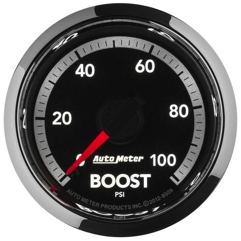 Autometer Gen4 Dodge Factory Match 52.4mm Mechanical 0-100 PSI Boost Gauge Gauges AutoMeter