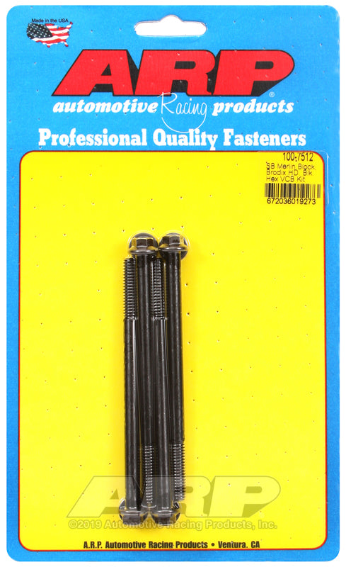 ARP Merlin block, Brodix head SB hex valve cover bolt kit Hardware Kits - Other ARP