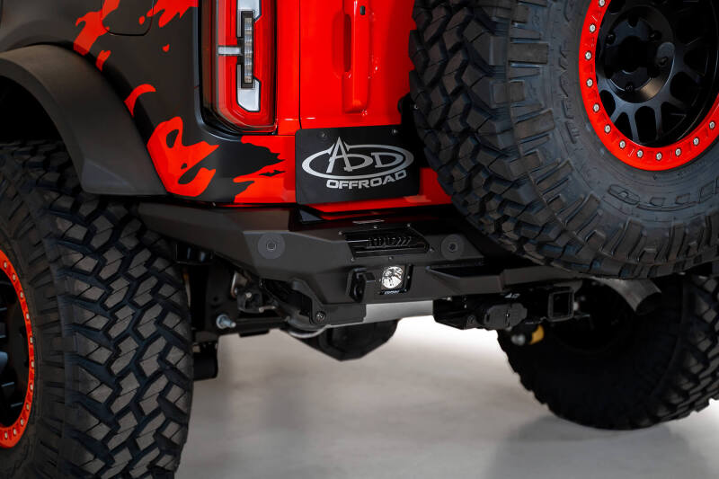 Addictive Desert Designs 21-22 Ford Bronco Stealth Fighter Rear Bumper Bumpers - Steel Addictive Desert Designs