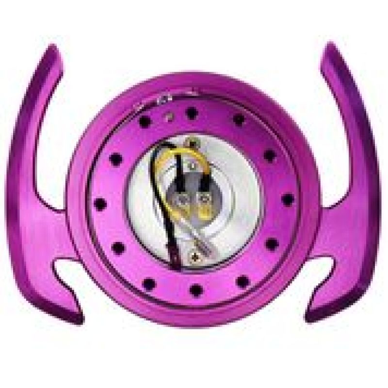 NRG Quick Release Kit Gen 4.0 - Purple Body / Purple Ring w/ Handles Quick Release Adapters NRG