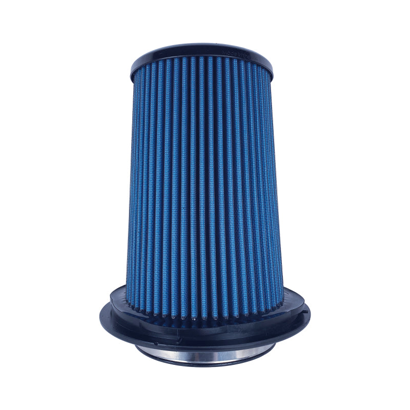 Injen SuperNano-Web Air Filter 5in Flange ID 8in Base/7.9in Media Height /5.3in Inertia Top Air Filters - Drop In Injen