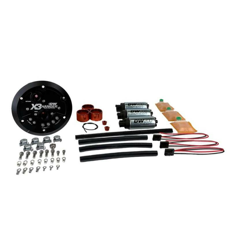 DeatschWerks X3 Series Fuel Pump Hanger w/ DW200 Fuel Pumps for 1999-04 Ford F-150 Lightning Fuel Pump Hangers DeatschWerks