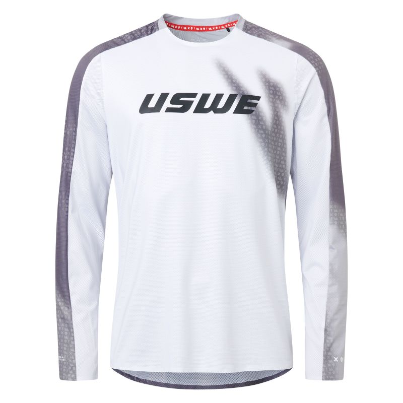 USWE Kalk Off-Road Jersey Adult White - XS Shirts USWE