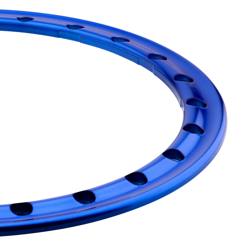 Method Beadlock Ring - 18in Forged - Style 1 - Blue Wheel Accessories Method Wheels