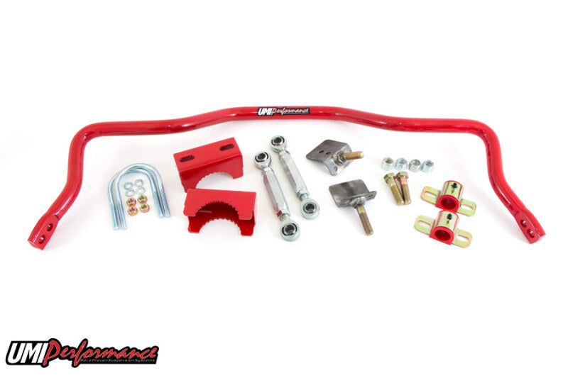 UMI Performance 82-02 GM F-Body Rear Drag Sway Bar- 3in Axle Tubes Sway Bar Brackets UMI Performance