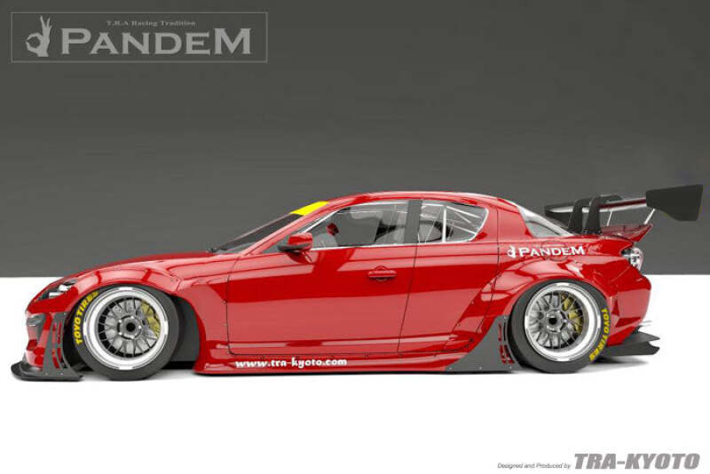 GReddy Pandem 09-12 Mazda RX-8 Complete Wide Body Aero Kit w/o GT Wing (Special Order) Body Kits GReddy