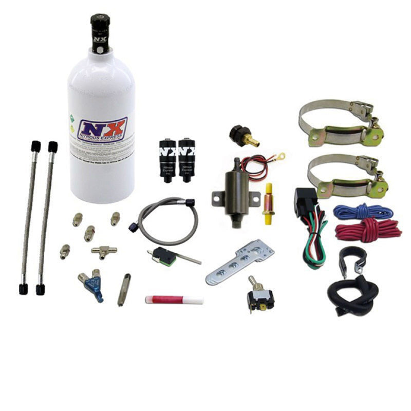 Nitrous Express Single Cyl Piranha Nitrous Kit w/2.5lb Bottle Nitrous Systems Nitrous Express