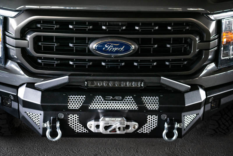 DV8 Offroad 21-22 Ford F-150 MTO Series Winch Front Bumper Bumpers - Steel DV8 Offroad