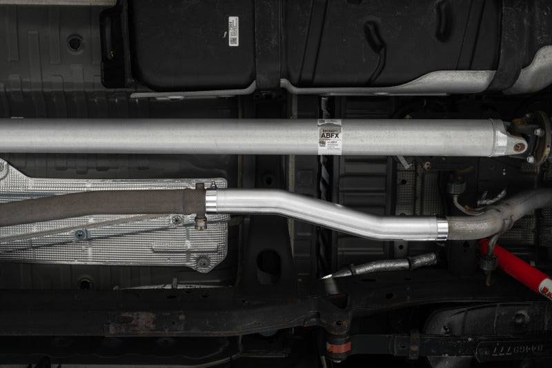 MBRP 20-21 Chevrolet/GMC 1500 6.2L T409 Stainless Steel 3in Muffler Bypass Muffler Delete Pipes MBRP