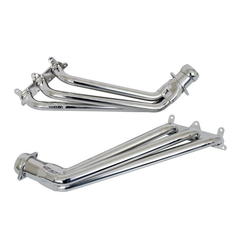 BBK 10-11 Camaro V6 Long Tube Exhaust Headers With Converters - 1-5/8 Chrome Headers & Manifolds BBK