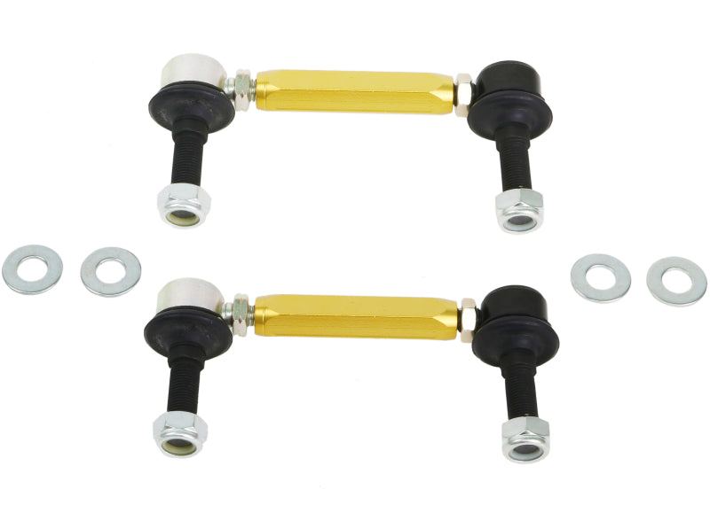 Whiteline Universal (25mm - 30mm) Adjustable Heavy Duty Ball Joints Sway Bar Link Sway Bar Endlinks Whiteline
