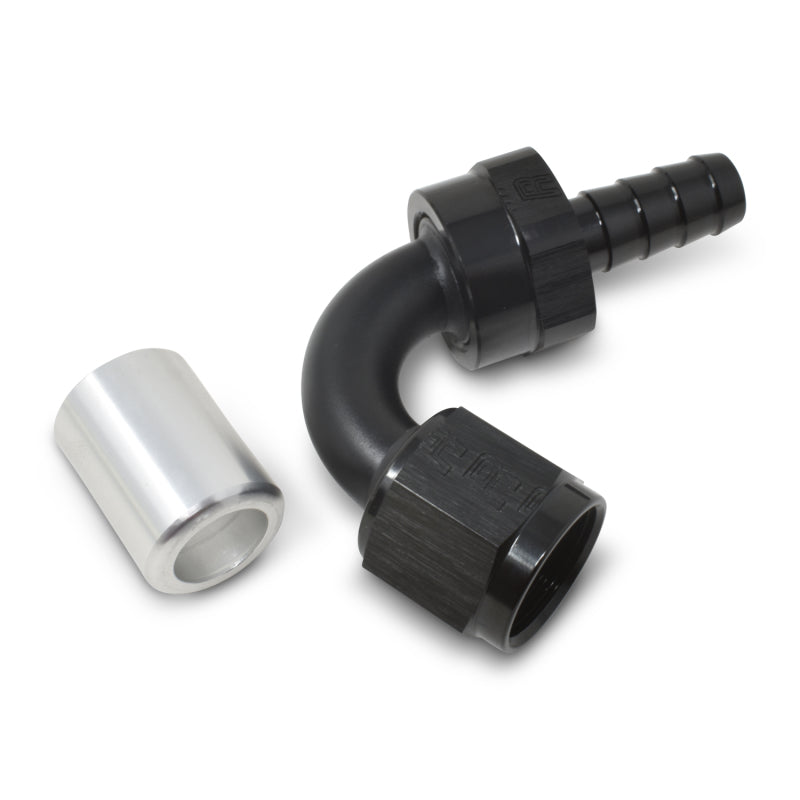 Russell Performance -10 AN Proclassic Crimp 120 Degree End (O.D. 0.825) Fittings Russell
