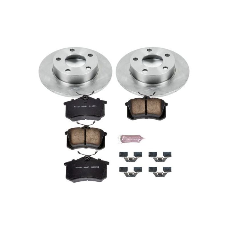 Power Stop 99-05 Volkswagen Passat Rear Autospecialty Brake Kit Brake Kits - OE PowerStop