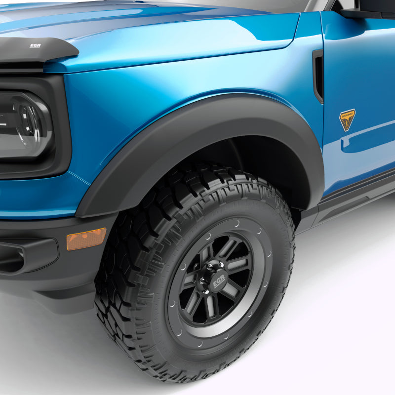 EGR 21-23 Ford Bronco Sport (Sport Utility) EGR Rugged Look Fender Flares (Set of 4) - Smooth Matte Fender Flares EGR