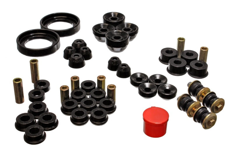 Energy Suspension 94-97 Honda Accord/Odyssey Black Hyper-Flex Master Bushing Set Bushings - Full Vehicle Kits Energy Suspension