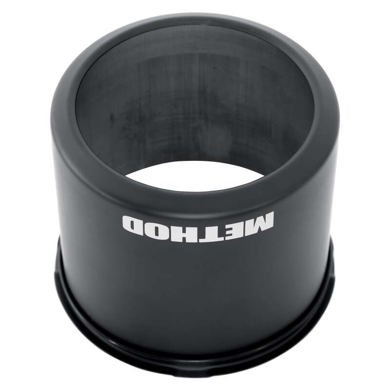 Method Center Cap 8 Lug Tall - Open Style Push Through - Black Wheel Center Caps Method Wheels
