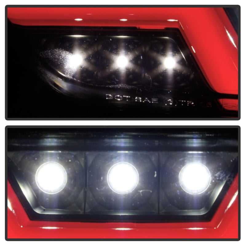 Spyder 15-16 Ford Mustang LED Reverse Lights - Black Smoke (ALT-YD-FM15RED-REV-BSM) Tail Lights SPYDER