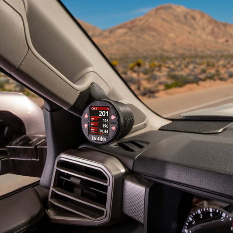 Banks Power 22-24 Toyota Tundra Gauge Pod Kit - Single Gauge Performance Monitors Banks Power