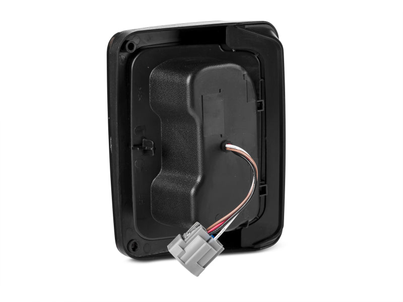 Raxiom 07-18 Jeep Wrangler JK LED Tail Lights- Black Housing (Smoked Lens) Tail Lights Raxiom