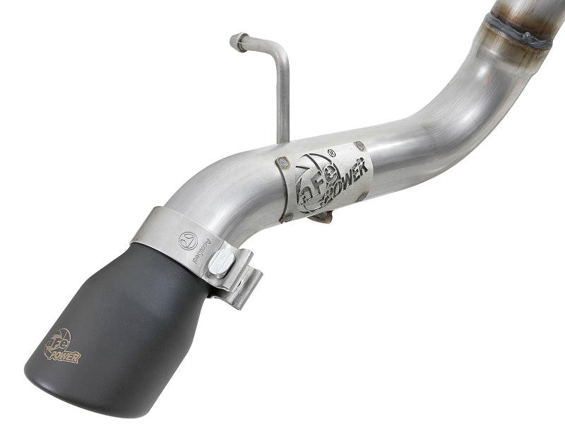 aFe MACH Force-Xp Axle-Back Hi-Tuck Exhaust System w/Black Tip 18-19 Jeep Wrangler (JL) V6 3.6L Axle Back aFe