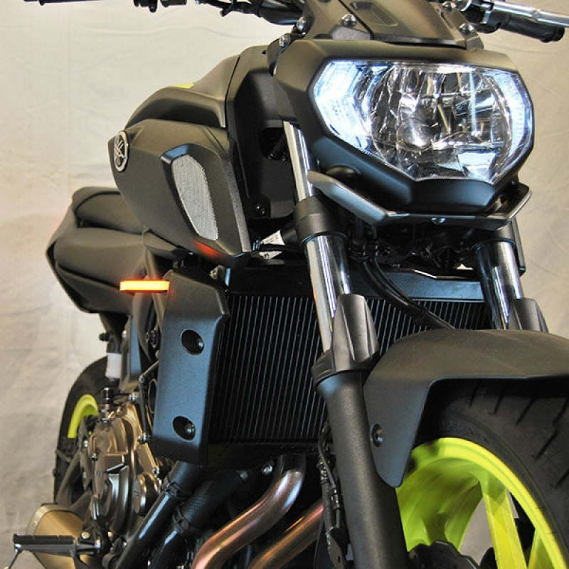 New Rage Cycles 18-20 Yamaha MT-07 Front Turn Signals Lights Corner New Rage Cycles