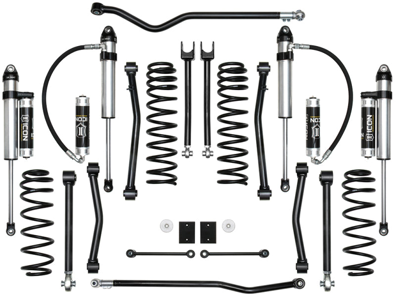 ICON 2018+ Jeep Wrangler JL 2.5in Stage 7 Suspension System Shocks and Struts ICON