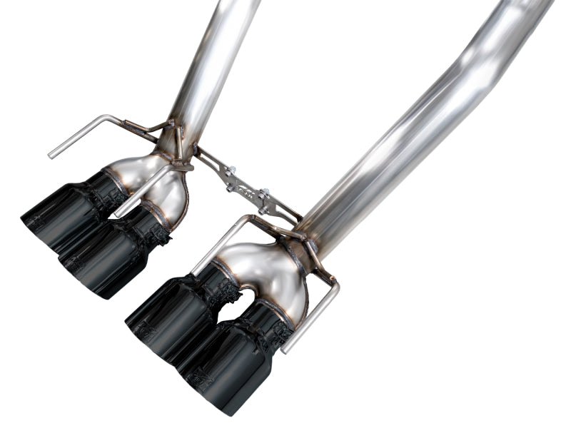 AWE Tuning 05-07 C6 Chevrolet Corvette 6.0L Track Edition Axle-Back Exhaust w/ Diamond Black Tips Axle Back AWE Tuning