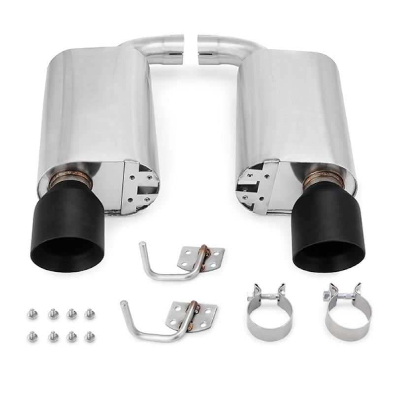 Mishimoto 2015+ Ford Mustang GT Street Axleback Exhaust w/ Black Tips Axle Back Mishimoto