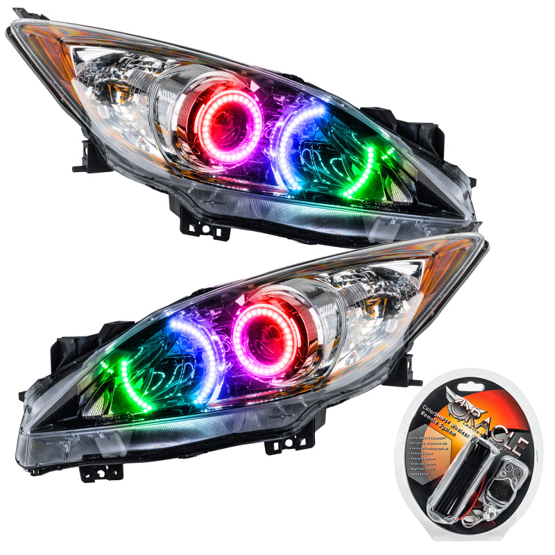 Oracle 10-13 Mazda 3 SMD HL - Halogen - ColorSHIFT Headlights ORACLE Lighting