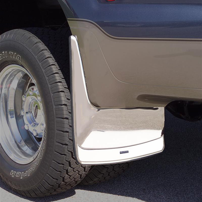 Putco 99-10 Ford SuperDuty Dually (Rear) Form Fitted Mud Skins Mud Flaps Putco