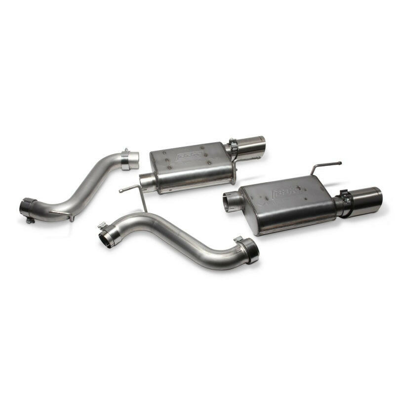 BBK 2015-16 Ford Mustang GT Varitune Axle Back System (Cut & Clamp Direct Bolt On Design) Axle Back BBK