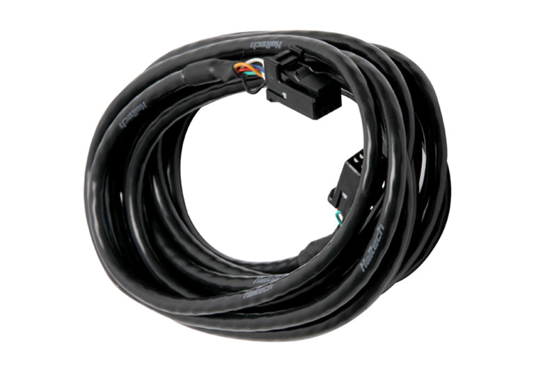 Haltech CAN Cable 8 Pin Black Tyco to 8 Pin Black Tyco 150mm (6in) Wiring Connectors Haltech