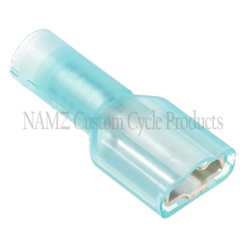 NAMZ Fully Insulated .25in. Female Quick Disconnect Terminals 16-14g (25 Pack) Wiring Connectors NAMZ