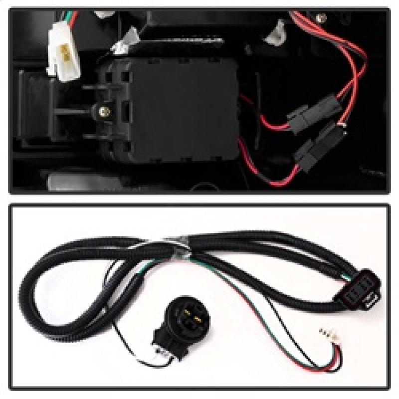 Spyder GMC Sierra 07-13 (Not fit 3500 Dually 4 Rear Wheels)LED Tail Lights Chrome ALT-YD-GS07-LED-C Tail Lights SPYDER