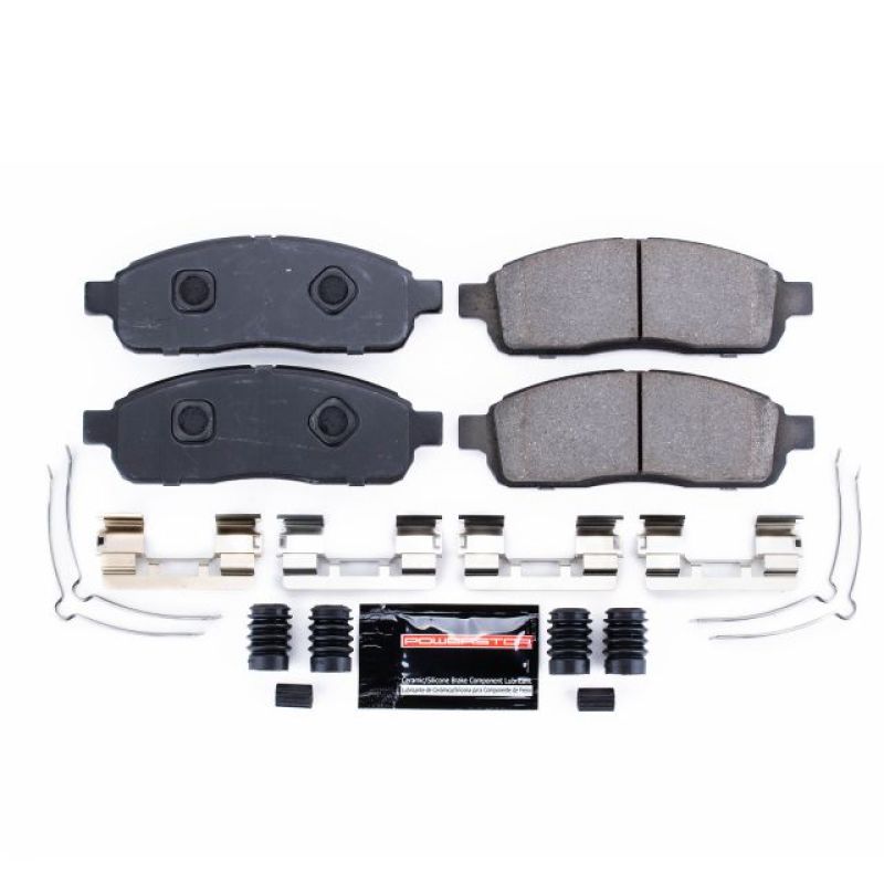 Power Stop 2009 Ford F-150 Front Z23 Evolution Sport Brake Pads w/Hardware Brake Pads - Performance PowerStop