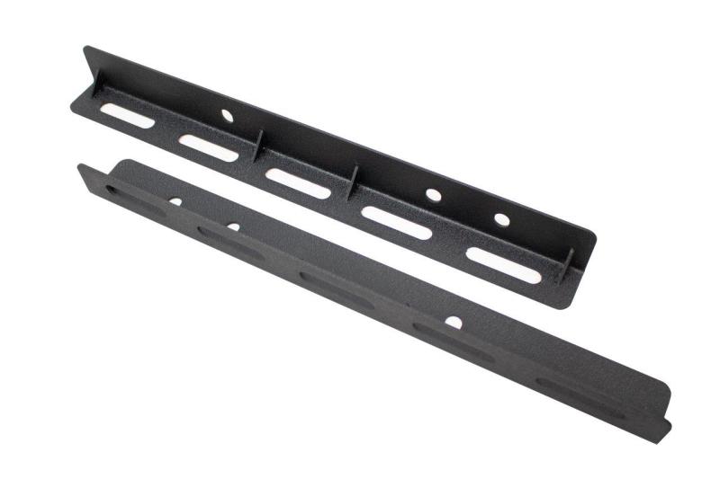Fishbone Offroad 07-18 Jeep Wrangler JK Tub Rail Tie Downs Steel Powdercoat Storage Racks Fishbone Offroad
