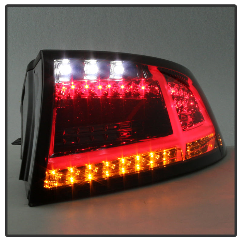 Spyder Audi TT 07-12 LED Tail Lights Smoke ALT-YD-ATT07-LED-SM Tail Lights SPYDER