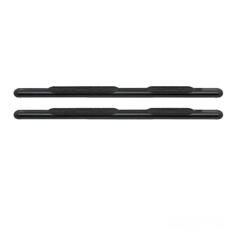 Westin Premier 4 Oval Nerf Step Bars 61.5 in - Black Nerf Bars Westin