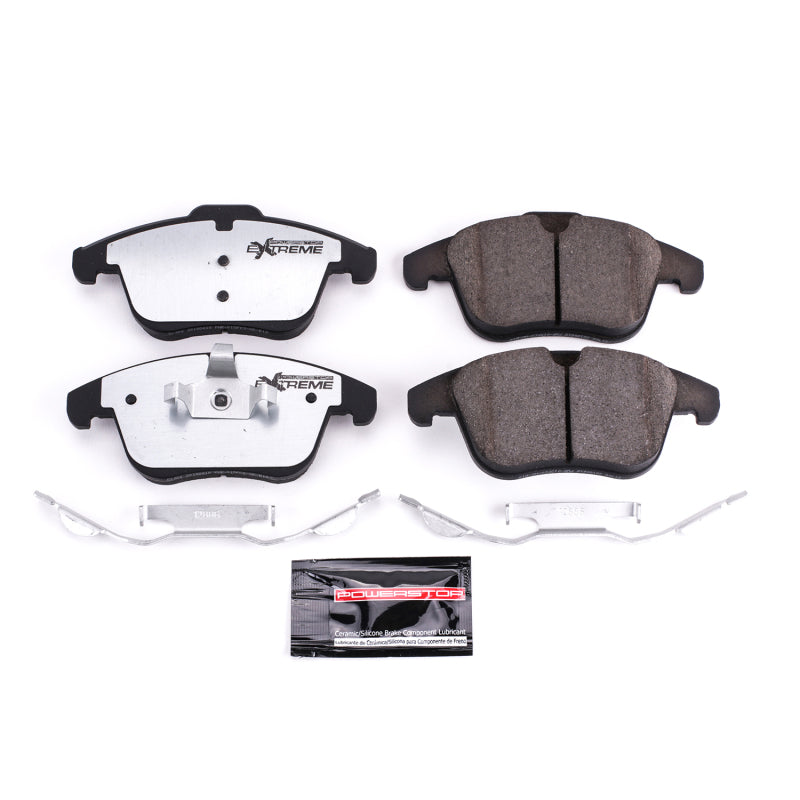 Power Stop 08-12 Land Rover LR2 Front Z36 Truck & Tow Brake Pads w/Hardware Brake Pads - Performance PowerStop