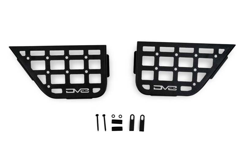 DV8 Offroad 2011-2018 Jeep Wrangler JK Slim Rear Door Molle Pockets Exterior Trim DV8 Offroad