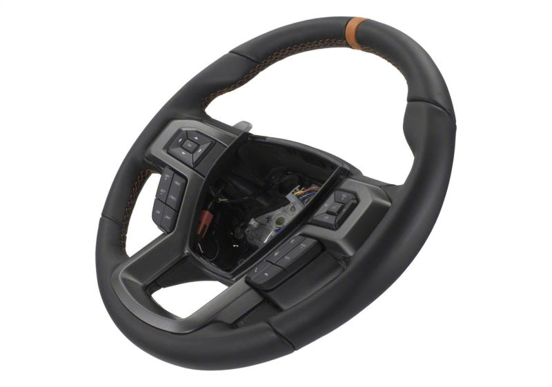 Ford Racing 2015-2017 F-150 Raptor Performance Steering Wheel Kit - Orange Sightline Steering Wheels Ford Racing