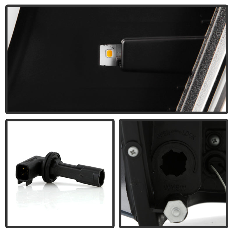 Spyder 06-08 Dodge Ram 1500 LED Headlights - Black PRO-YD-DR06PL-BK Headlights SPYDER